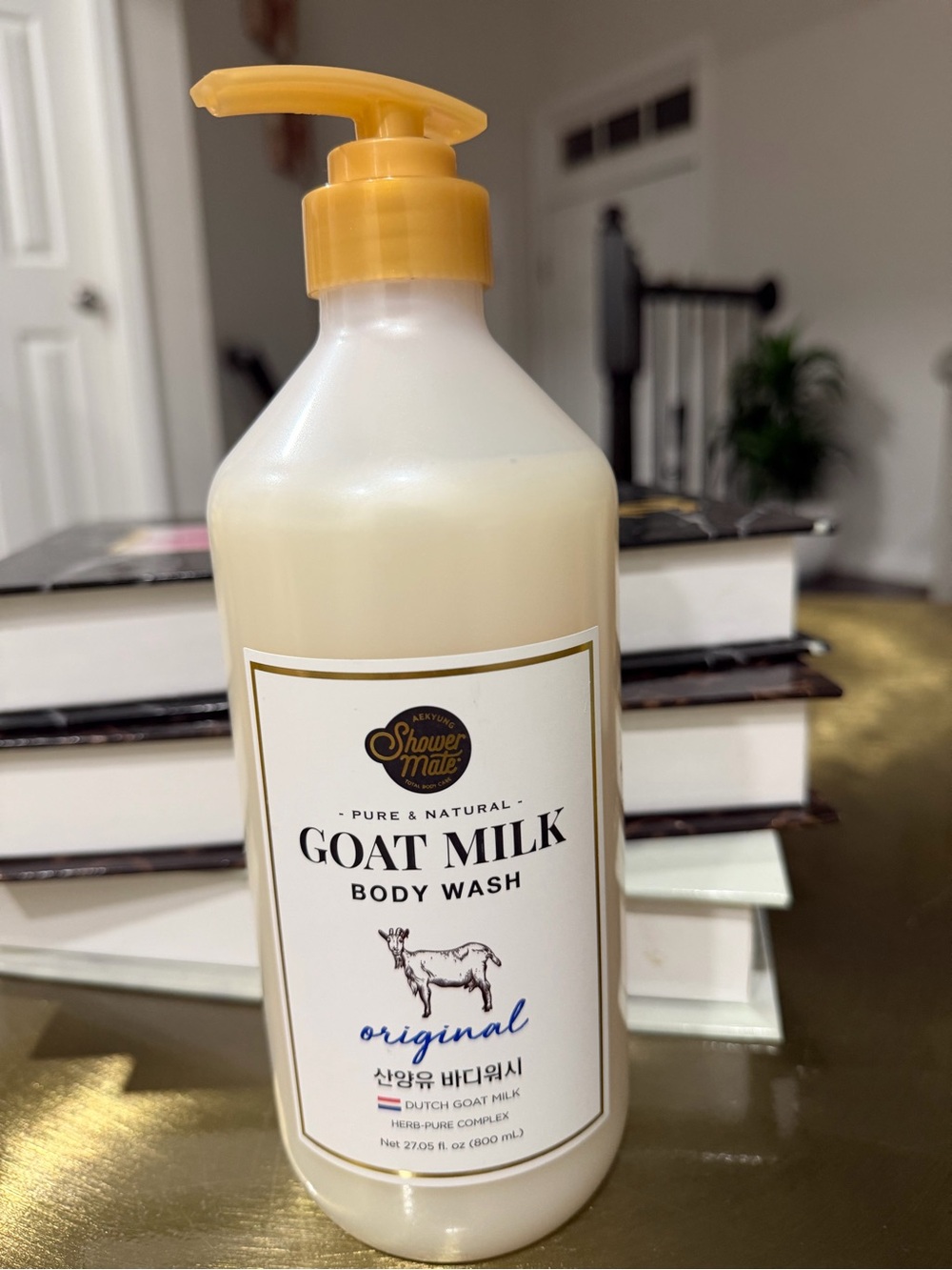 Shower Mate Goat Milk Body Wash - Original (Cream)